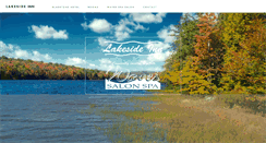 Desktop Screenshot of lakesideinnwavessalon.com